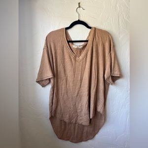 Free People Oversized Tee